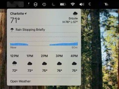 苹果macos 15.2 sequoia更新：菜单栏新增天气小部件，便捷查看天气信息