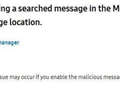 三星确认one ui 6.1.1更新致短信搜索筛选失灵